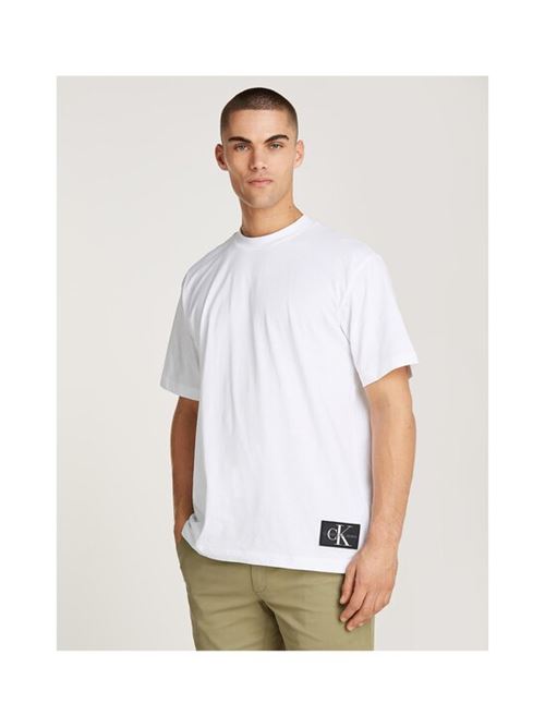 badge relaxed tee CALVIN KLEIN JEANS | J30J325652YAF